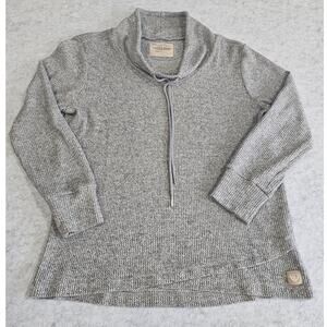Straight Down Misty Golf Pullover Top Waffle Knit,  Sweater, Sz M, Retail $120